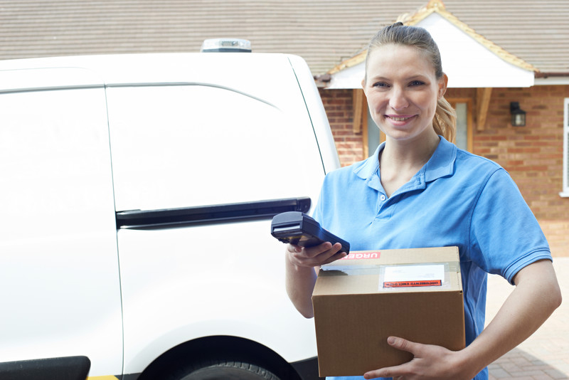 Female Courier Driver